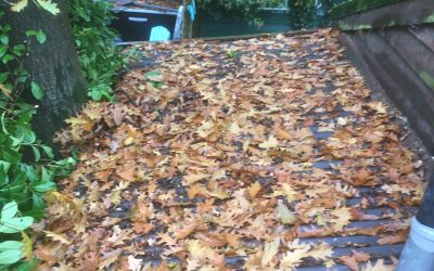 De herfst is aangebroken; tijd om de dakgoten te controleren